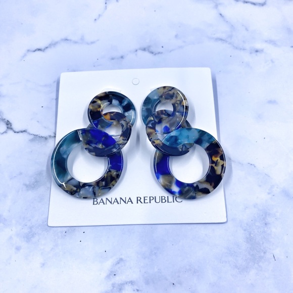 Banana Republic Circle Drop Earrings - New! 🌺 - Picture 1 of 3